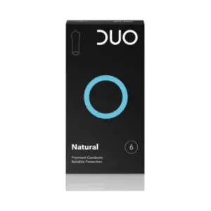Duo Natural Προφυλακτικά Κανονικά & Διαχρονικά 6τμχ