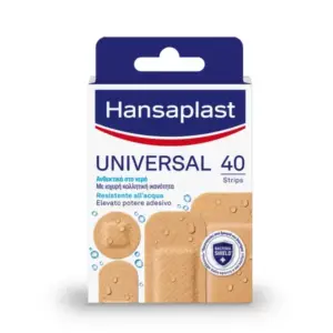 Hansaplast Universal Αυτοκόλλητα Επιθέματα Ανθεκτικά στο Νερό 40 Strips